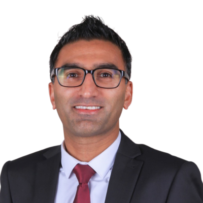 Photograph of NWAS board member Salman Desai KAM